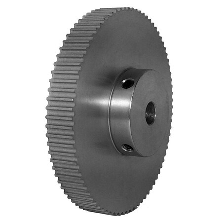B&B Manufacturing 80-3P06M6A8, Timing Pulley, Aluminum, Clear Anodized, 80-3P06M6A8